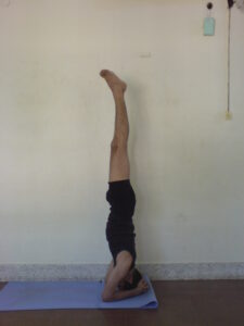 Finding Balance Upside Down : Sirsasana